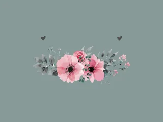 Watercolor Floral Water Stickdatei