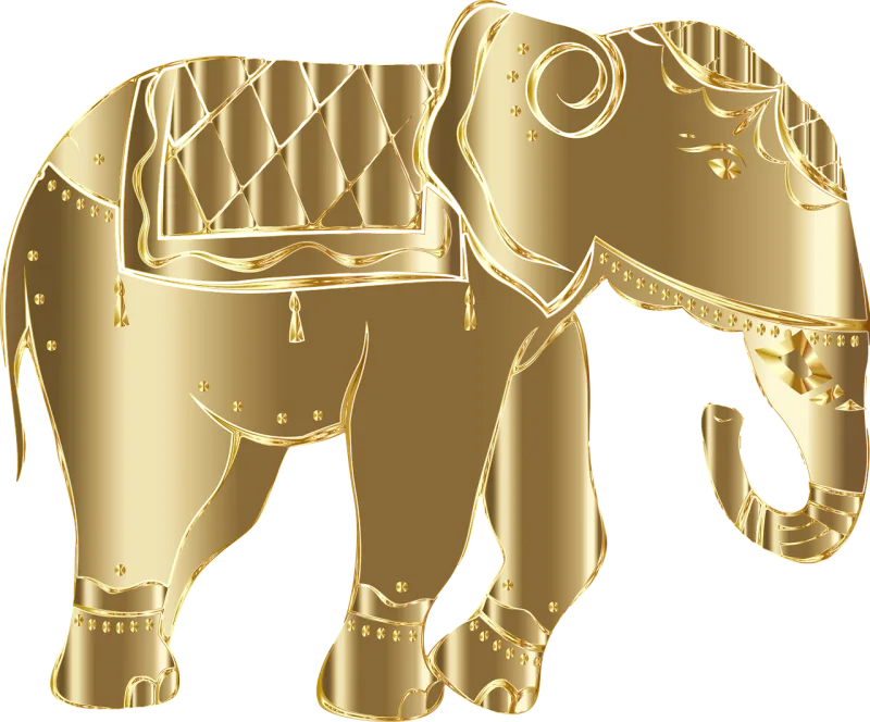 Elephant Animal Pachyderm Stickdatei – Tiere
