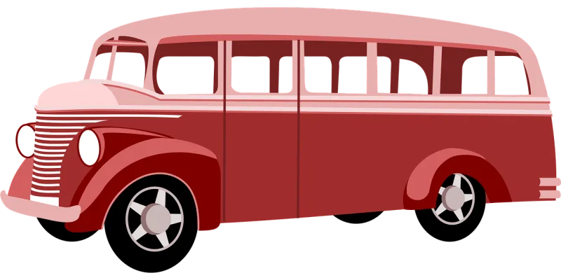 Bus Car Old Stickdatei – Fahrzeuge