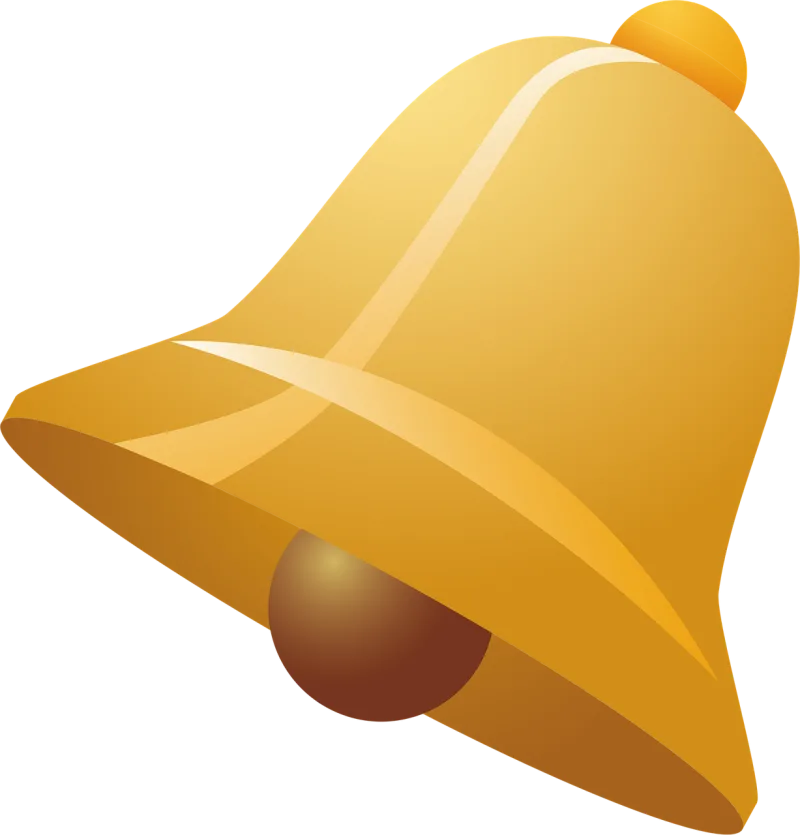 Bell Notification Icon Stickdatei – Weihnachten