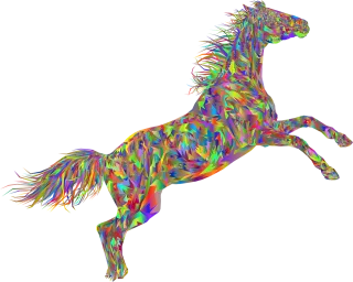 Horse Nature Animal Stickdatei – Kinder