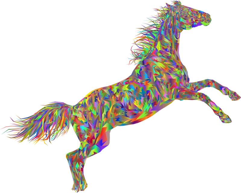 Horse Nature Animal Stickdatei – Kinder