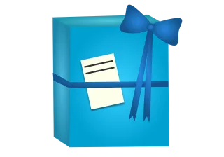 Gift Present Package Stickdatei