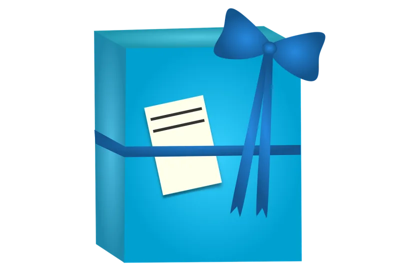 Gift Present Package Stickdatei – Weihnachten