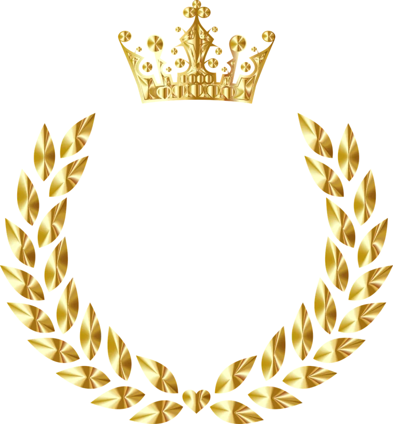 Wreath Crown Leaves Stickdatei – Weihnachten