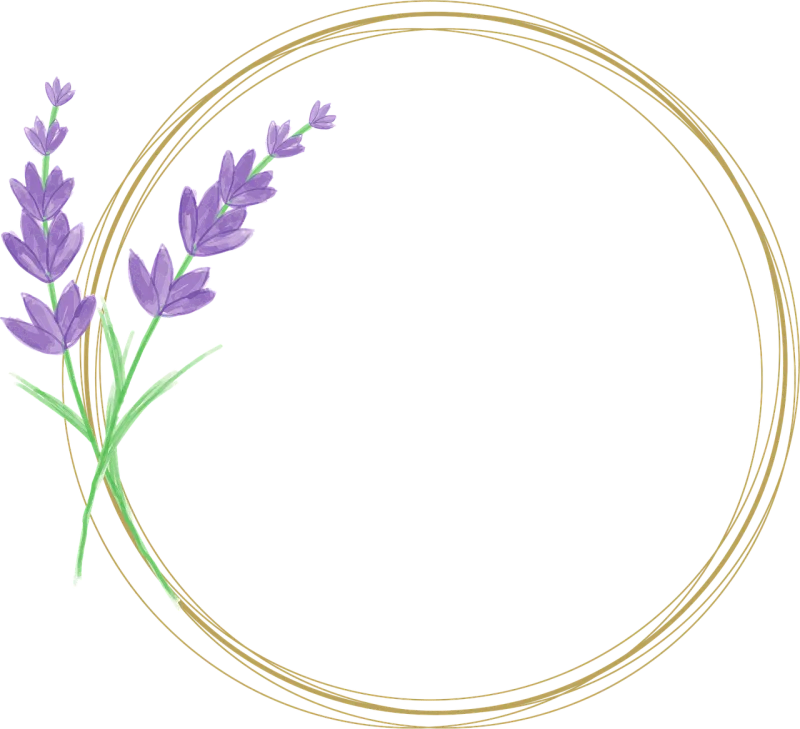 Flowers Circle Frame Stickdatei – Blumen