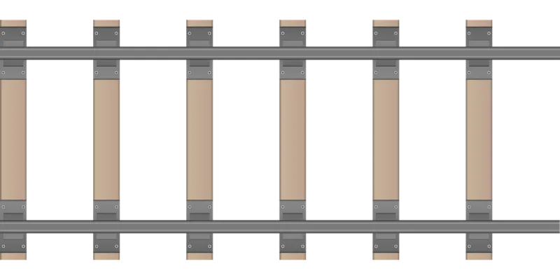 Train Tracks Railway Stickdatei – Fahrzeuge