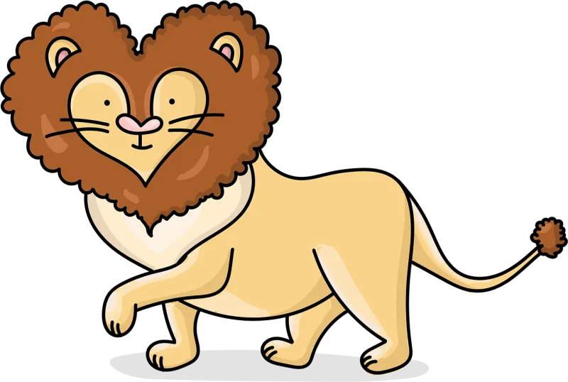 Lion Animal Predator Stickdatei – Tiere