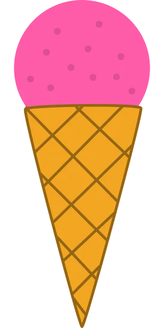 Ice cream Cone Dessert Stickdatei