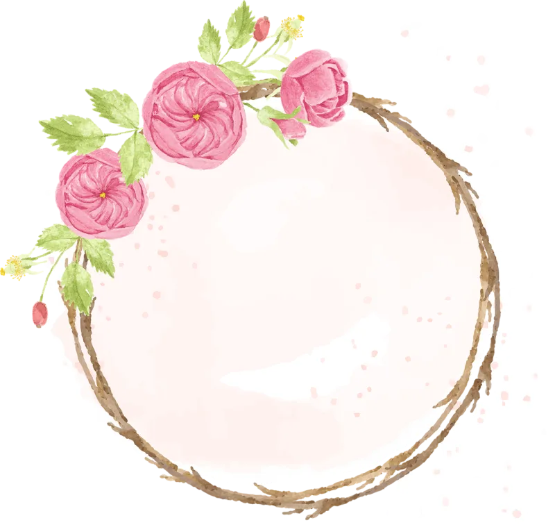 Frame Boundary Beautiful wallpaper Stickdatei – Blumen