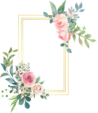 Frame Boundary Rose Stickdatei