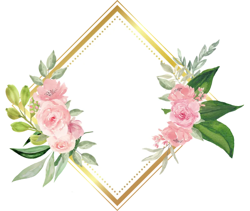 Frame Boundary Rose Stickdatei – Herzen & Liebe
