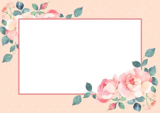 Frame Boundary Rose Stickdatei
