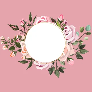 Frame Flower wallpaper Flowers Stickdatei – Blumen