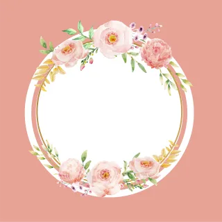 Flowers Flower background Frame Stickdatei