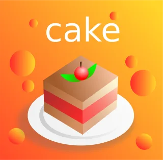 Cake Sweet Dessert Stickdatei