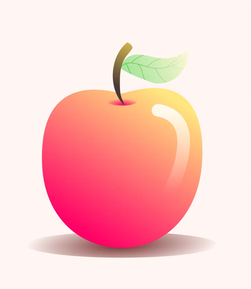 Apple Fruit Food Stickdatei – Essen & Trinken