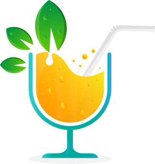 Juice Drink Orange Stickdatei – Essen & Trinken