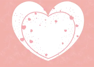 Heart Art Template Stickdatei – Herzen & Liebe