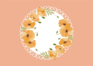 Flowers Decorate Copy space Stickdatei – Herzen & Liebe