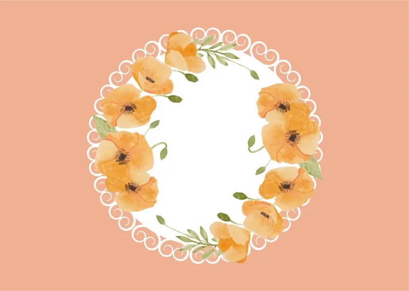 Flowers Decorate Copy space Stickdatei – Herzen & Liebe