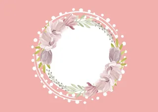 Flowers Decorate Copy space Stickdatei – Herzen & Liebe