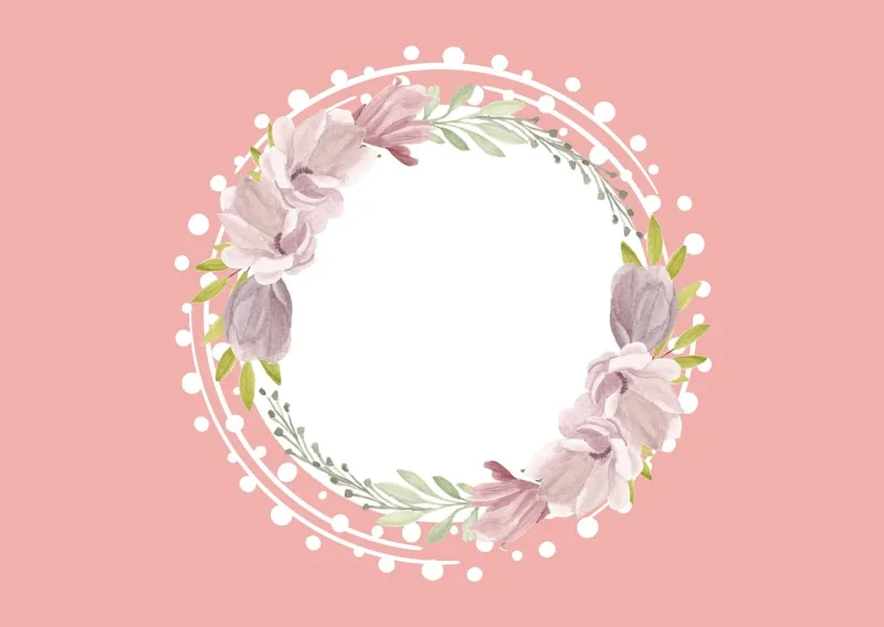 Flowers Decorate Copy space Stickdatei – Herzen & Liebe