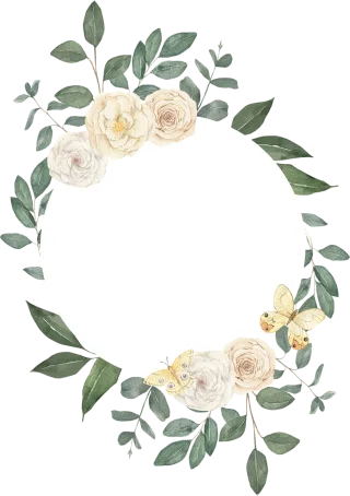 Wreath Greetting card Flower wallpaper Stickdatei