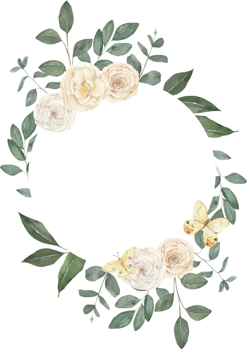 Wreath Greetting card Flower wallpaper Stickdatei – Herzen & Liebe