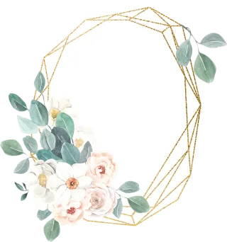 Greetting card Floral frame Decorative frame Stickdatei