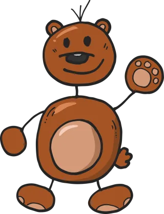 Bear Nature Toy Stickdatei