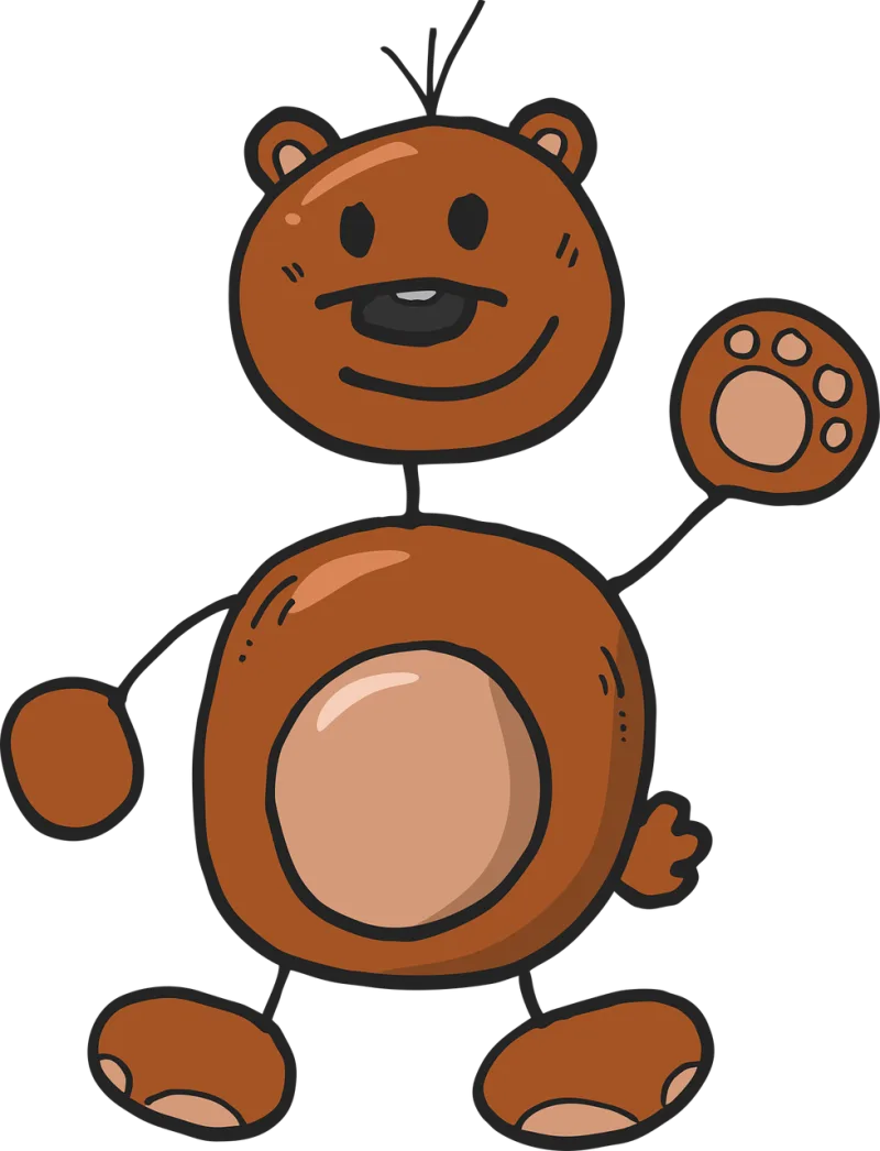 Bear Nature Toy Stickdatei – Tiere
