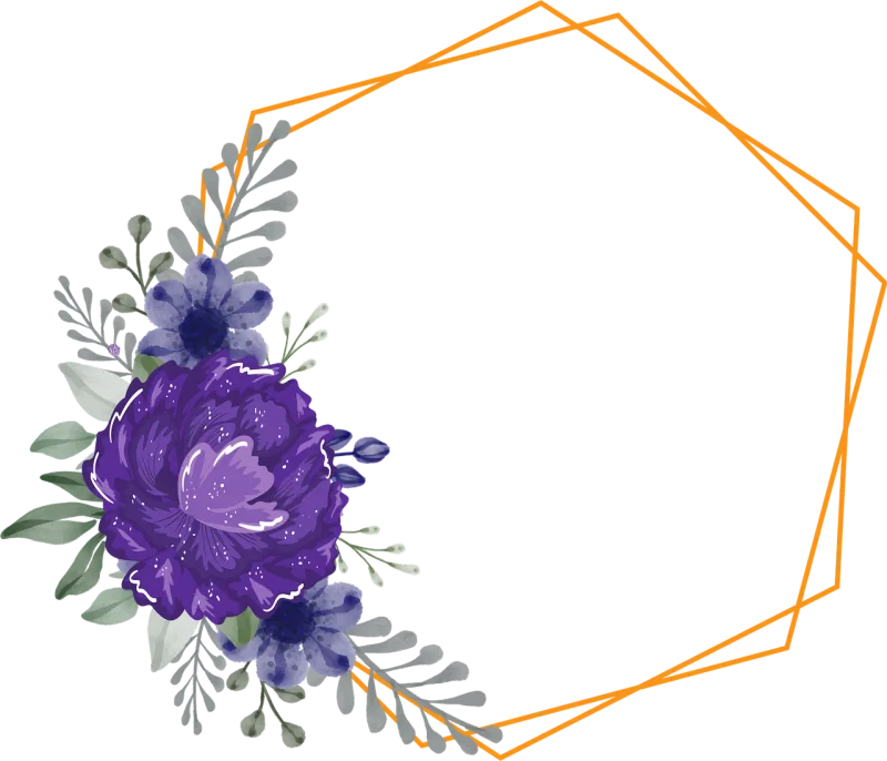 Flowers Wreath Frame Stickdatei – Weihnachten