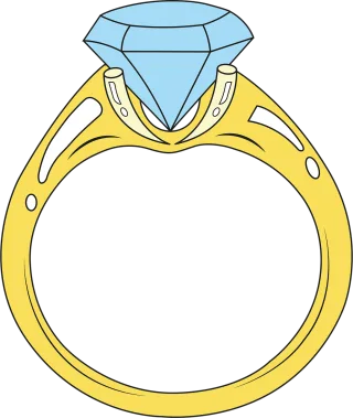 Ring Jewelry Wedding Stickdatei