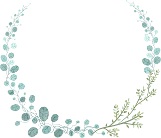 Leaves Flower wallpaper Wreath Stickdatei