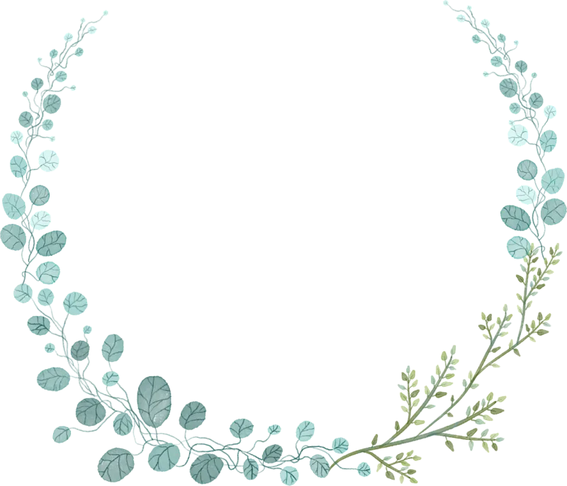 Leaves Flower wallpaper Wreath Stickdatei – Weihnachten