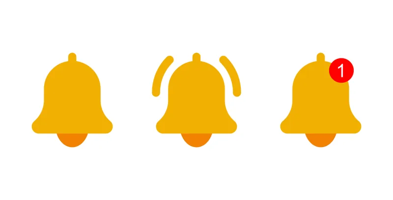 Bell Notification Icon Stickdatei – Weihnachten