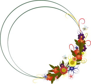 Frame Flowers Beautiful flowers Stickdatei – Blumen