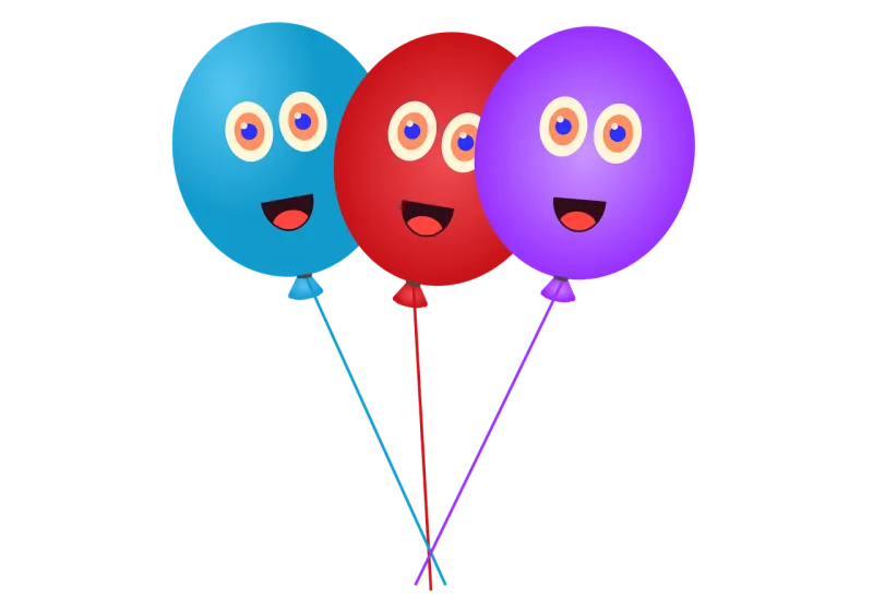 Balloons Celebration Alegre Stickdatei – Fahrzeuge