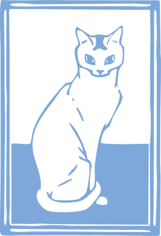 Cat Pet Nature Stickdatei