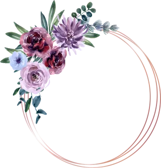 Rose Floral frame Decorate Stickdatei