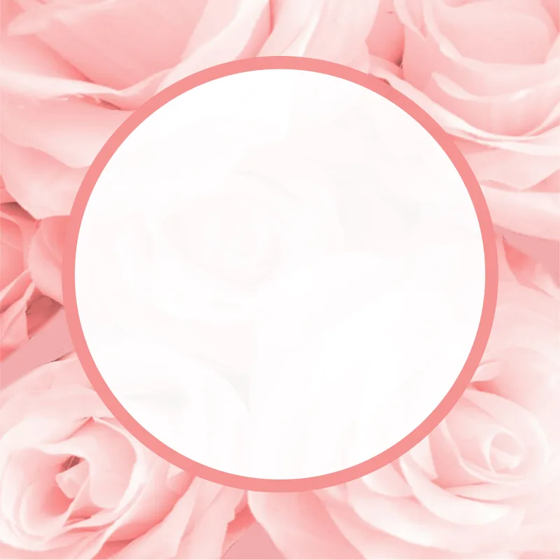 Frame Decorate Nature Stickdatei – Blumen
