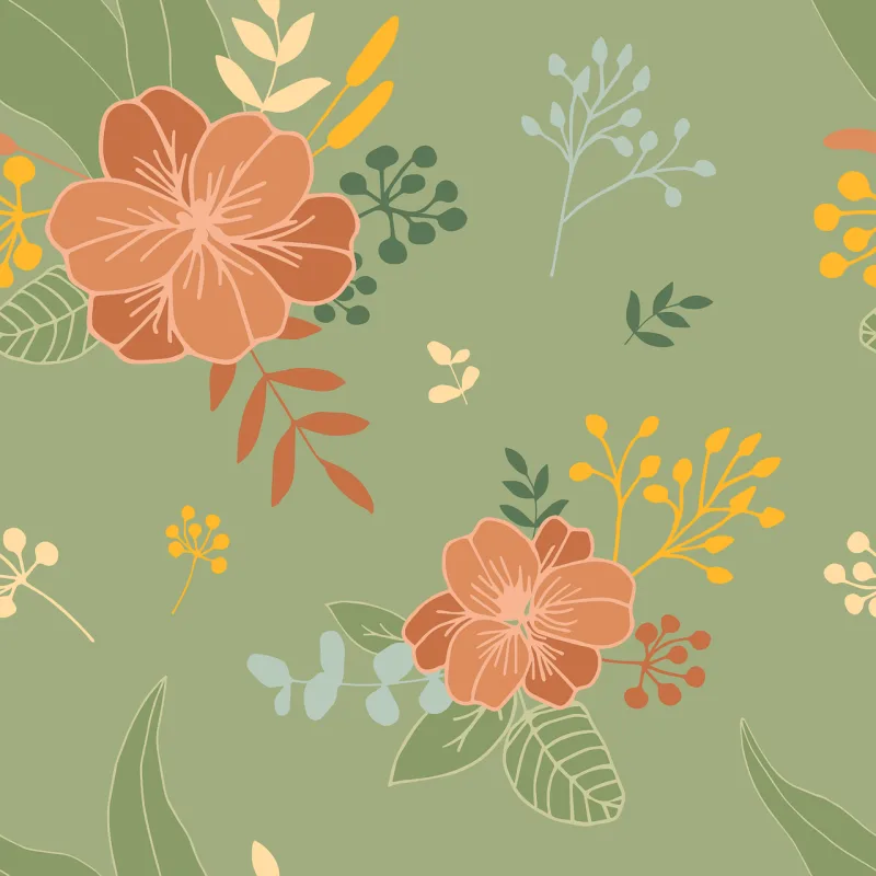 Floral background Vintage background Seamless background Stickdatei – Weihnachten