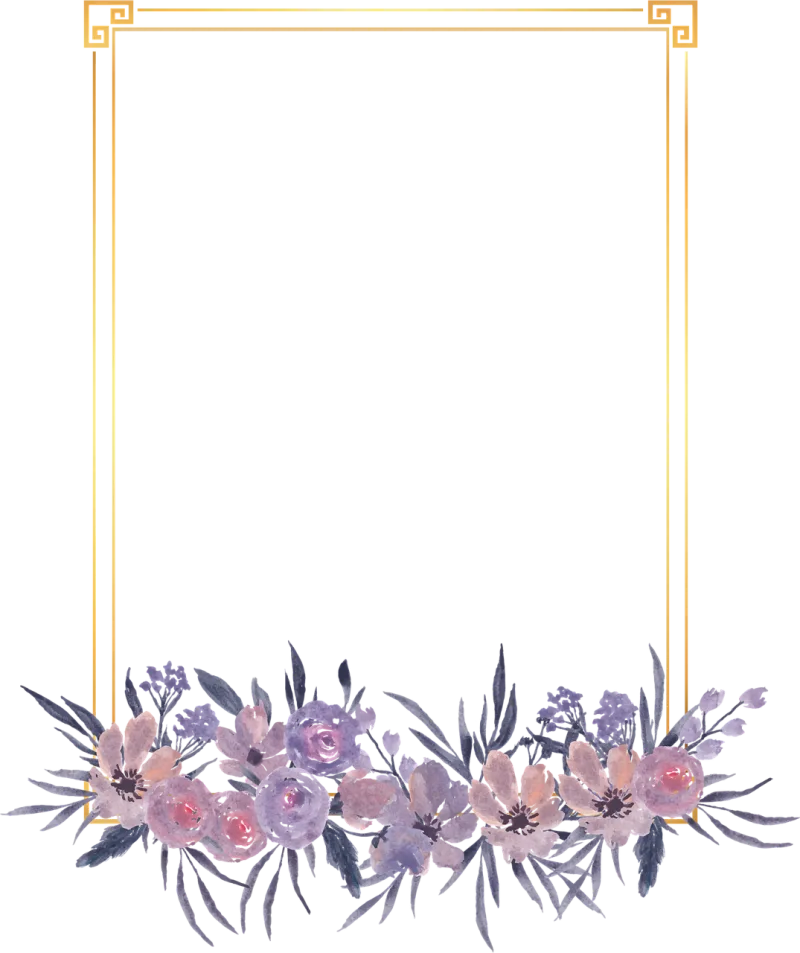 Frame Flower wallpaper Copy space Stickdatei – Blumen
