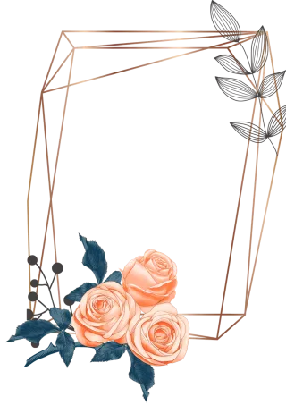 Frame Floral frame Copy space Stickdatei