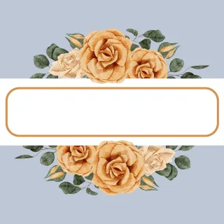 Frame Copy space Flowers Stickdatei