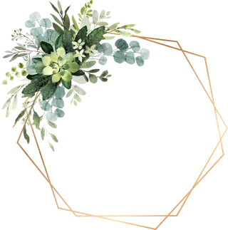 Frame Flower background Floral background Stickdatei – Herzen & Liebe