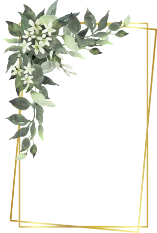 Frame Flower background Copy space Stickdatei – Herzen & Liebe