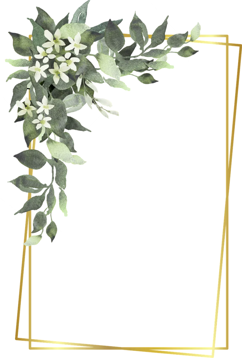 Frame Flower background Copy space Stickdatei – Herzen & Liebe