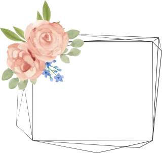 Frame Flowers Design Stickdatei – Herzen & Liebe